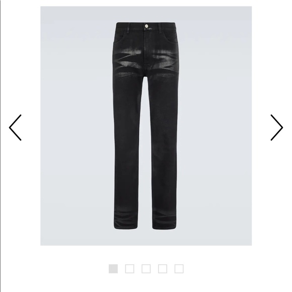 Givenchy Other - Givenchy Coated Slim Fit Jeans